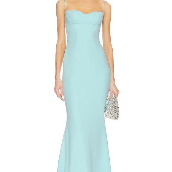Katie May Yasmin Sky Blue prom dress XS (Revolve) - Picture 9 of 9